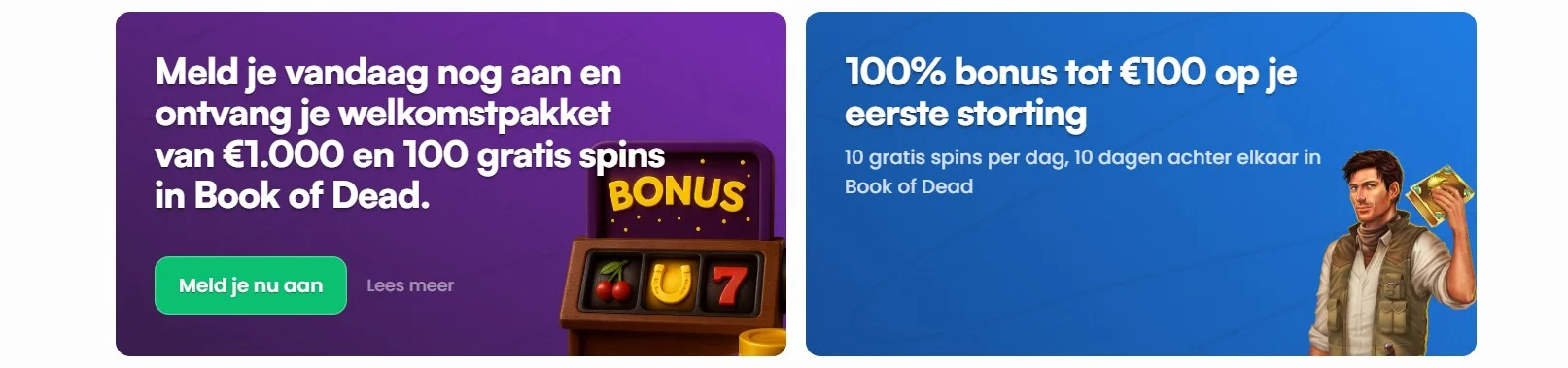 Instaspin Casino Bonussen