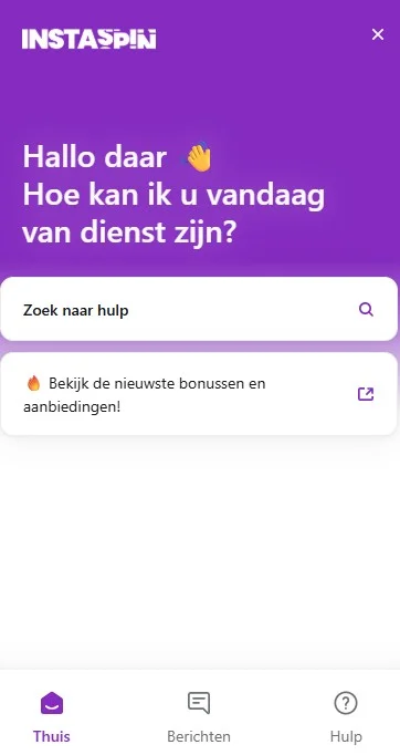 Instaspin Casino support